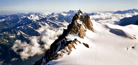Aiguille du Midi, Monte Bianco