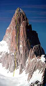 Patagonia, Chaltèn - Fitz Roy, Linea di eleganza, Elio Orlandi