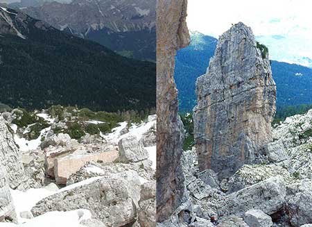 Cinque Torri, Dolomiti, Torre Trephor
