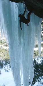 ice val di landro, arrampicata su ghiaccio, mauro bubu bole
