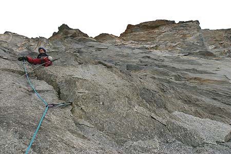 Le nez, Grandes Jorasses, Mauro Bubu Bole