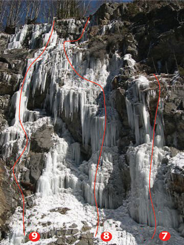 Cascate ghiaccio, Valle d'Aosta, Viellis