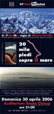 Ventimila piedi sopra il mare, FilmFestival Trento 2006