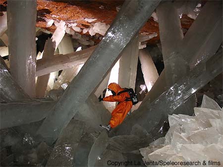 La Grotta dei cristalli, Naica, Messico