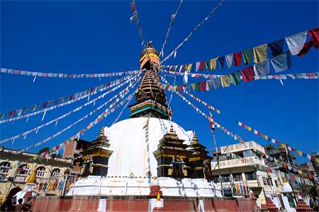 Kathmandu, stupa