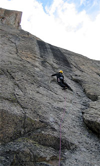 Alex Busca, Quota 3466, Monte Bianco, P.ta Massimo Farina