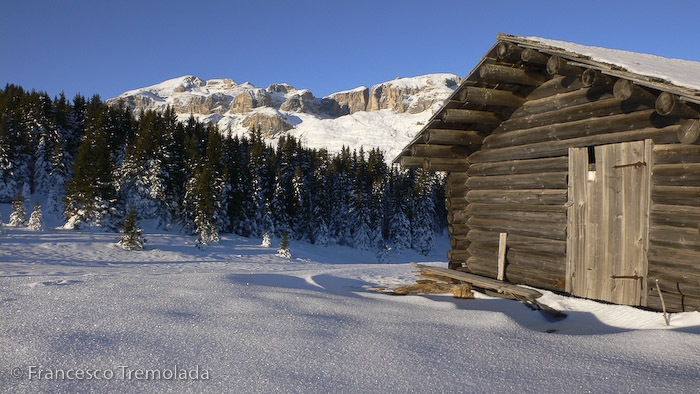 Racchette da neve in Dolomiti