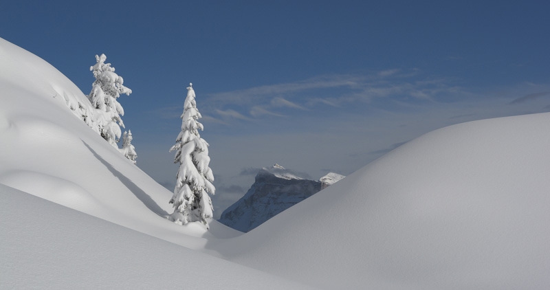 Racchette da neve in Dolomiti