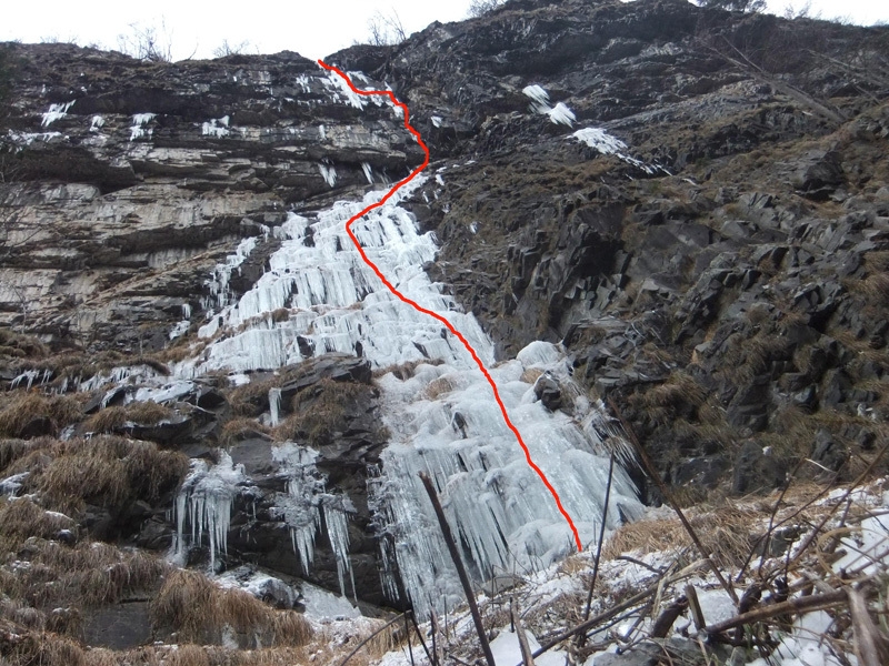 Cascate di ghiaccio, Val Daone Val di Ledro