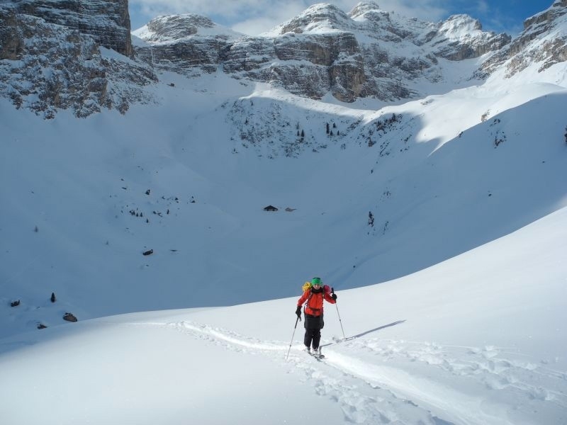 Scialpinismo Puez Odle Dolomiti