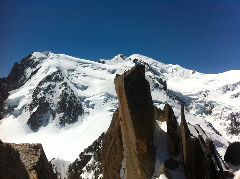 Arête Cosmiques, Mont Blanc