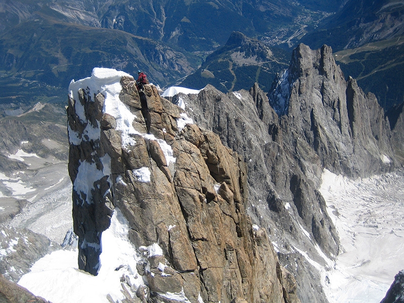 Freney Central Pillar - Mont Blanc