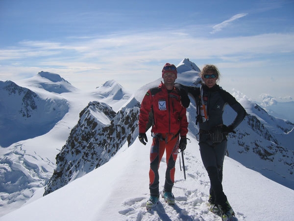 82 x 4000m peaks in the Alps in 60 days Franco Nicolini, Diego Giovannini