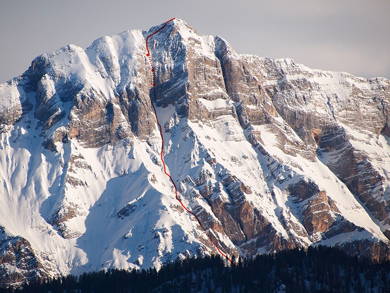 Sas dles Diesc, Fanes, Dolomites