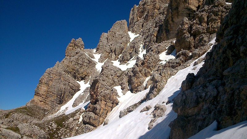 Monte Pelmetto, Monte Pelmo, Dolomiti
