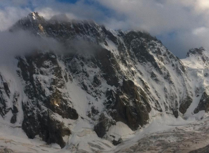 Corrado Pesce, Grandes Jorasses, Monte Bianco