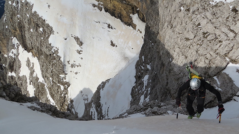 Dolomiti skiing, Francesco Vascellari, Davide D'Alpaos, Loris De Barba