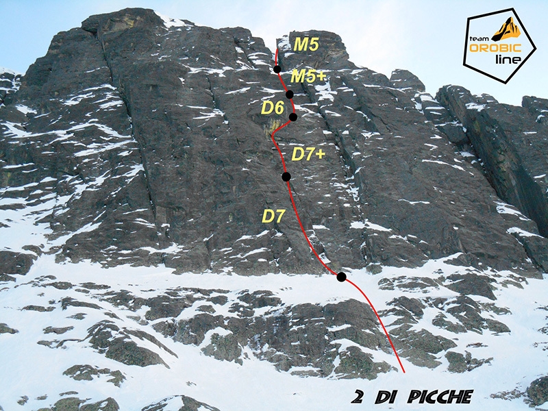 2 di Picche, Spallone del Becco (Bergamasque Alps)