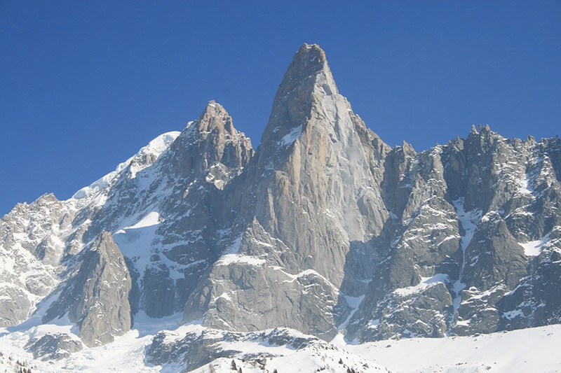 Tom Ballard, Petit Dru, Mont Blanc