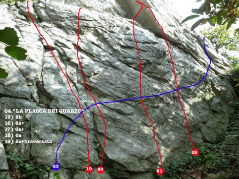 Miroglio boulder, palestra dei Distretti, Beppino Avagnina