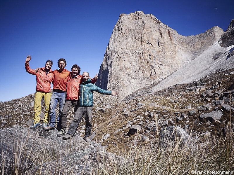 La Esfinge, Cordillera Blanca, Peru, Simon Gietl, Roger Schäli