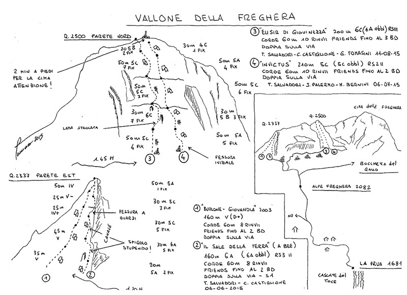Cima della Freghera, Val Formazza, Alpi Lepontine, Tommaso Salvadori, Claudio Castiglione