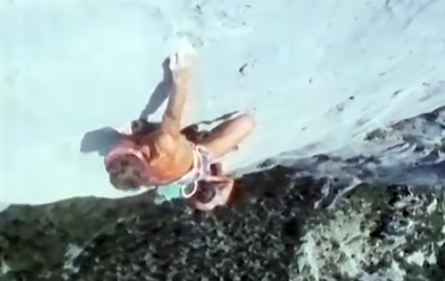 Rock climbing: Ron Fawcett