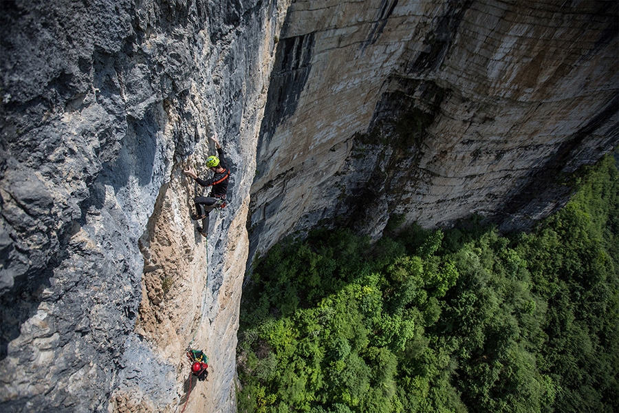 Alessio Roverato, Monte Spitz, Valgadena, climbing