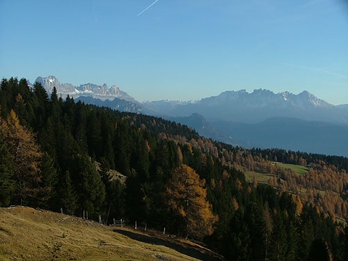 Altopiano del Renon Alto Adige camminare trekking
