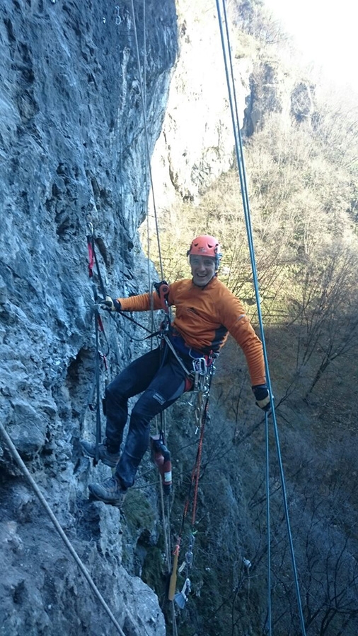 Valgua, Val Seriana, arrampicata