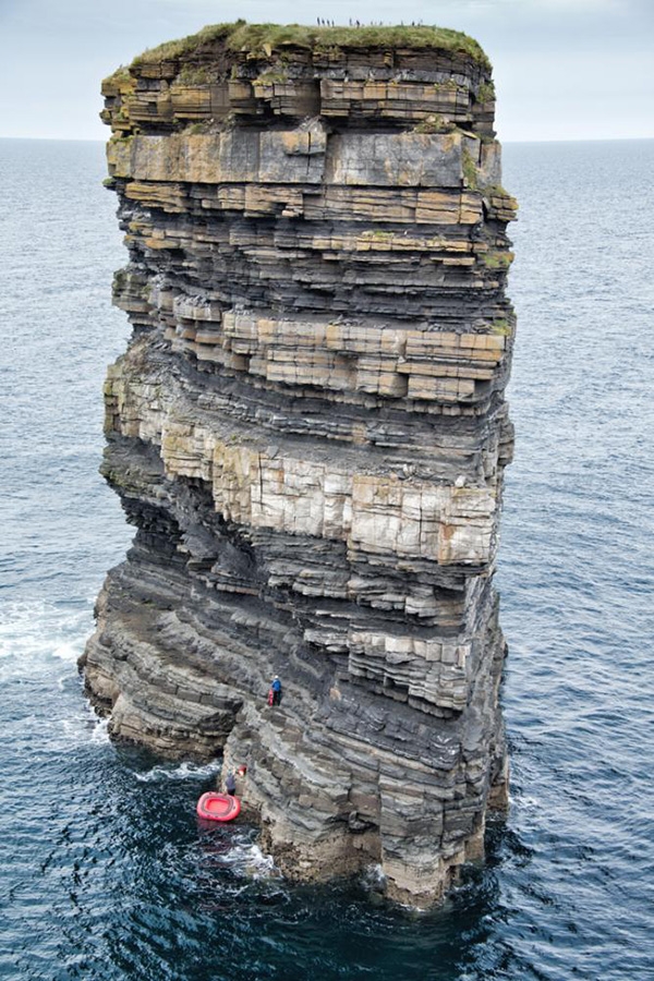 Downpatrick Head Sea Stack, Irlanda