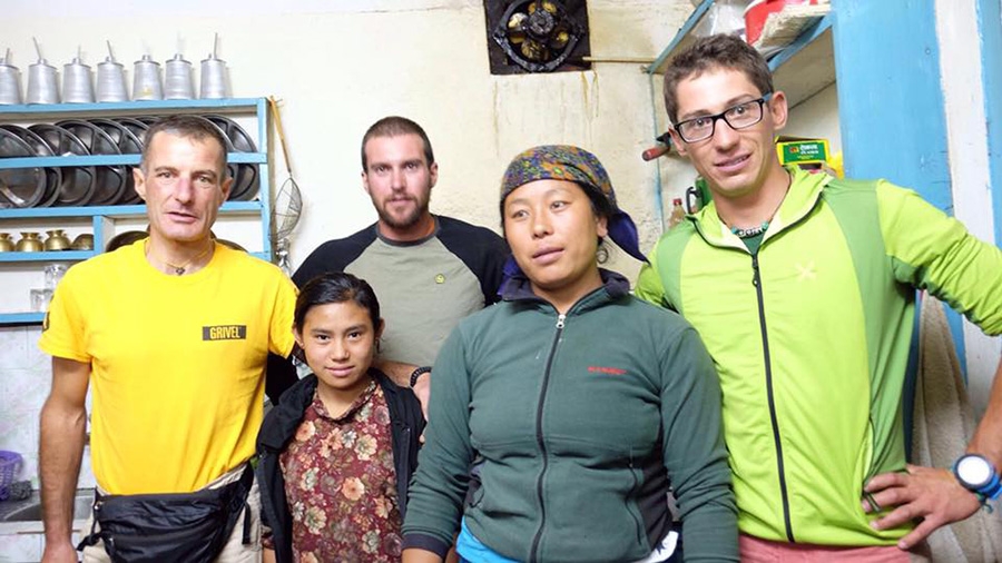 Kimshung Expedition 2016, François Cazzanelli, Giampaolo Corona, Emrik Favre