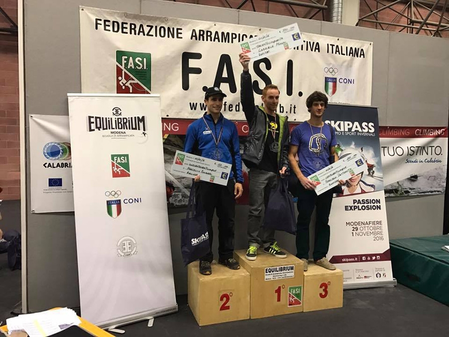 Campionato Italiano Boulder 2016, Modena