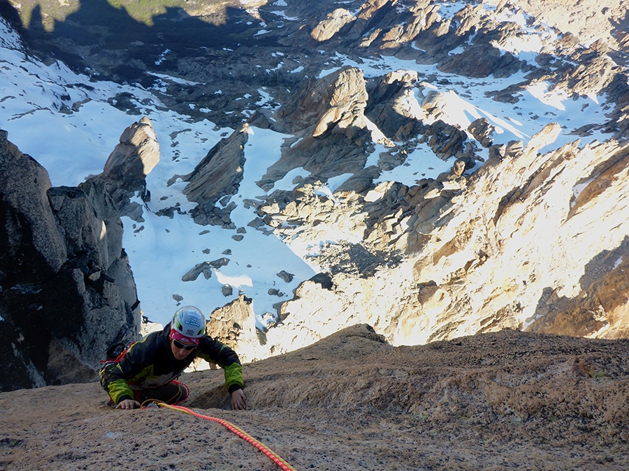 Vagabond alpinism, Patagonia, Giovanni Zaccaria, Alice Lazzaro