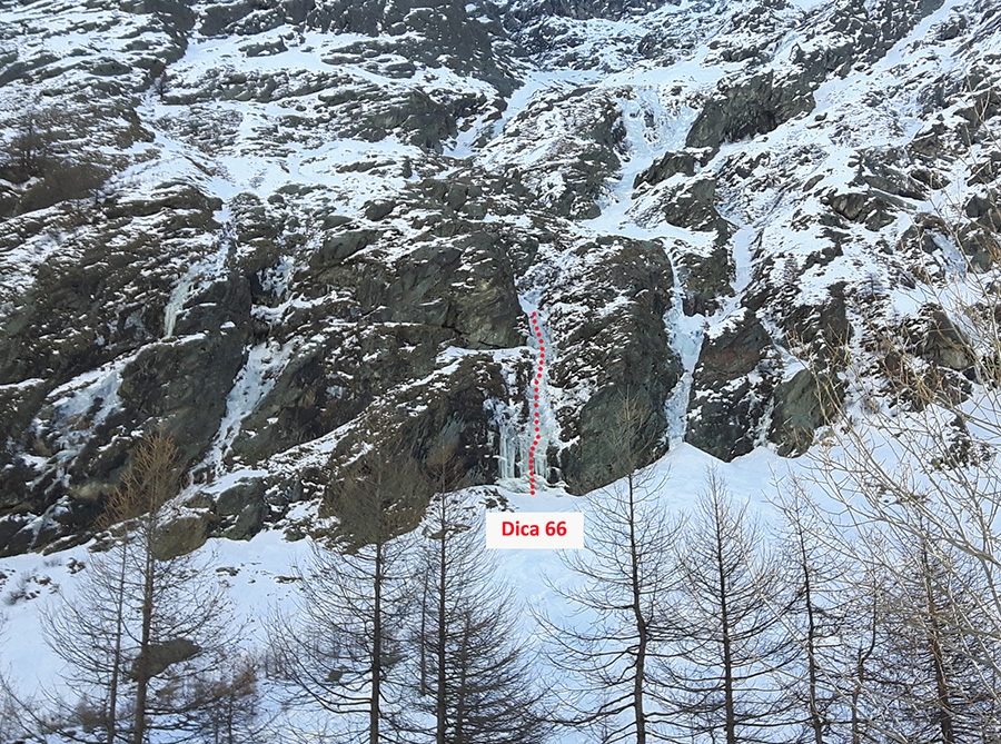 Val Clavalitè, Valle d'Aosta, Dica 66, Elio Bonfanti, Claudio Casalegno, Enrico Pessiva