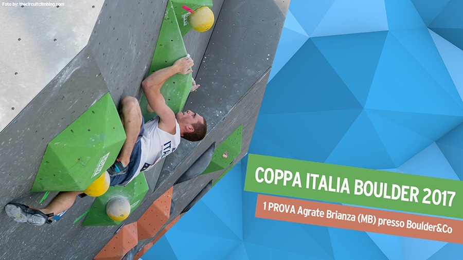 Coppa Italia Boulder 2017, Federazione Arrampicata Sportiva Italiana