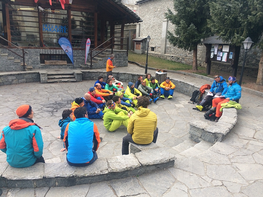 Corso aspiranti guida alpina 2017 - 2018