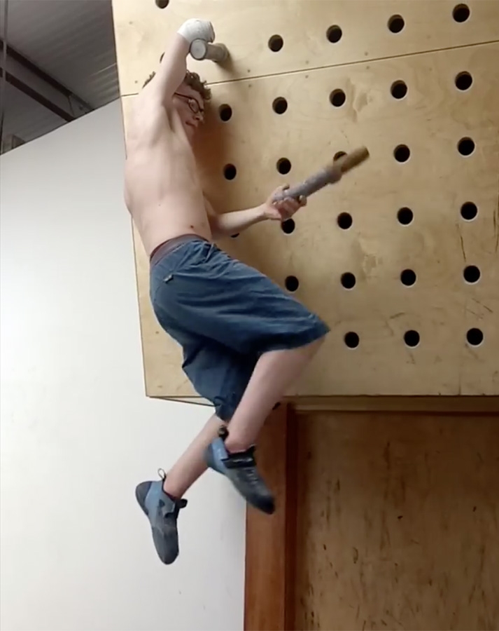 Matthew Phillips, paraclimbing