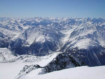 Val Senales ski mountaineering