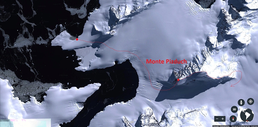 Antartide, Marek Holeček, Míra Dub, Monte Pizduch