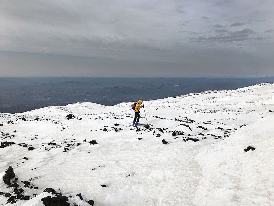 Etna - 2018: con il Diabete, gli sci e le ciaspe alle Porte degli Inferi