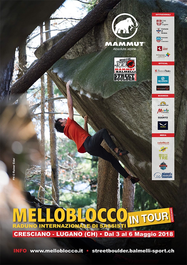 Melloblocco 2018, Cresciano, Lugano