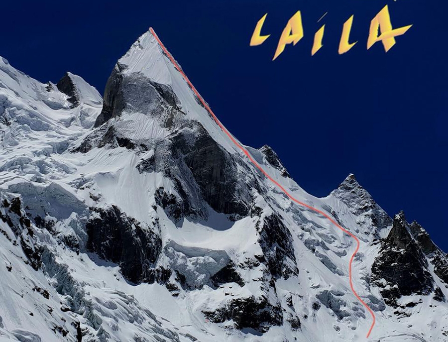 Laila Peak, Pakistan, Carole Chambaret, Tiphaine Duperier, Boris Langenstein
