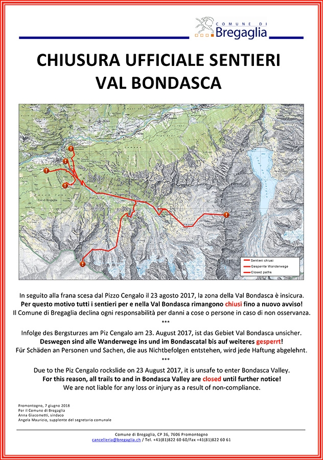 Val Bondasca paths