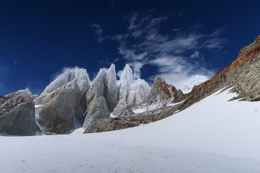 Cerro Torre Patagonia, Manuele Panzeri, Giovanni Giarletta, Tommaso Sebastiano Lamantia