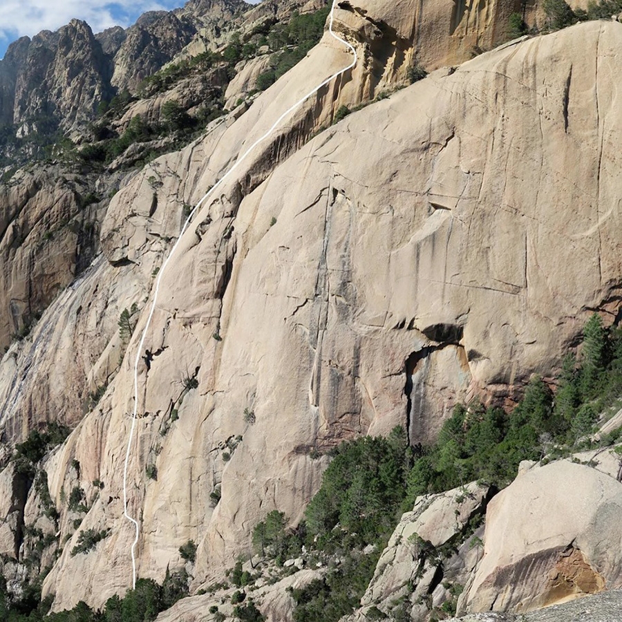 Corsica Bavella arrampicata