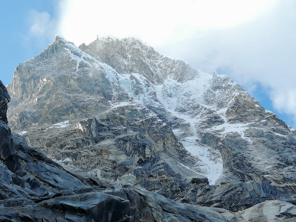 Nevado Huandoy Norte, Nevado Ulta, Cordillera Blanca, Perù, Tomas Franchini