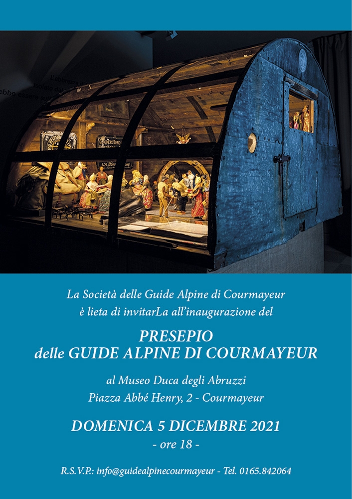 Presepe, Guide Alpine di Courmayeur