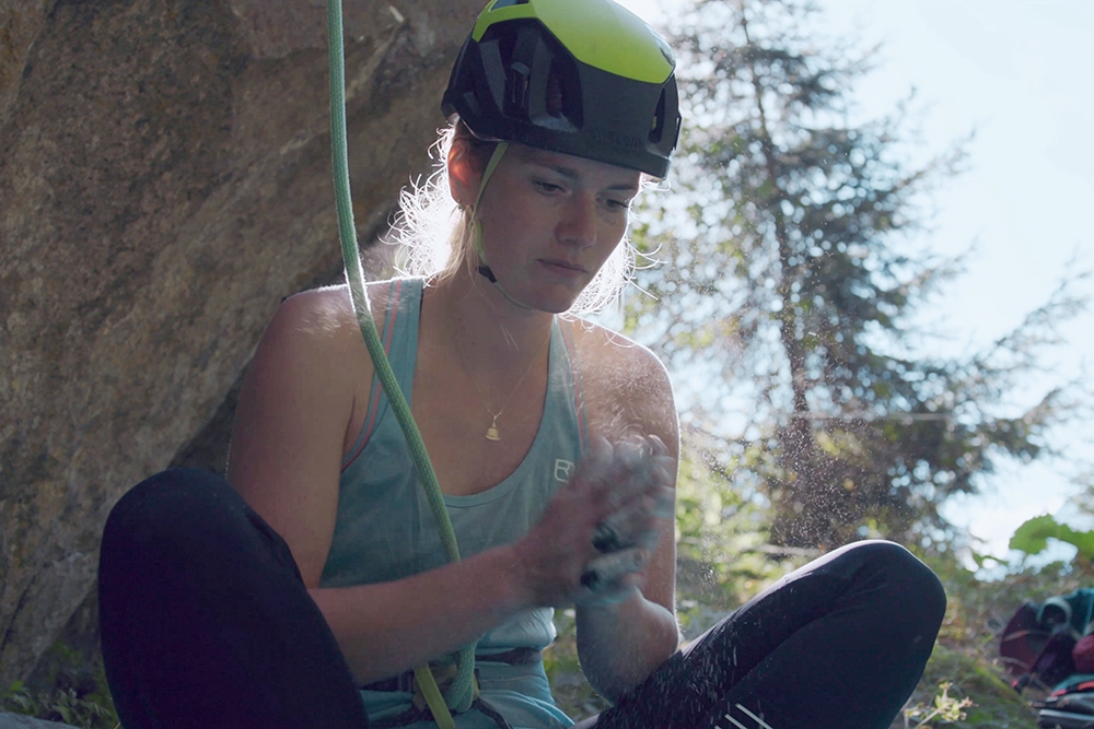 Lena Müller, arrampicata sostenibile