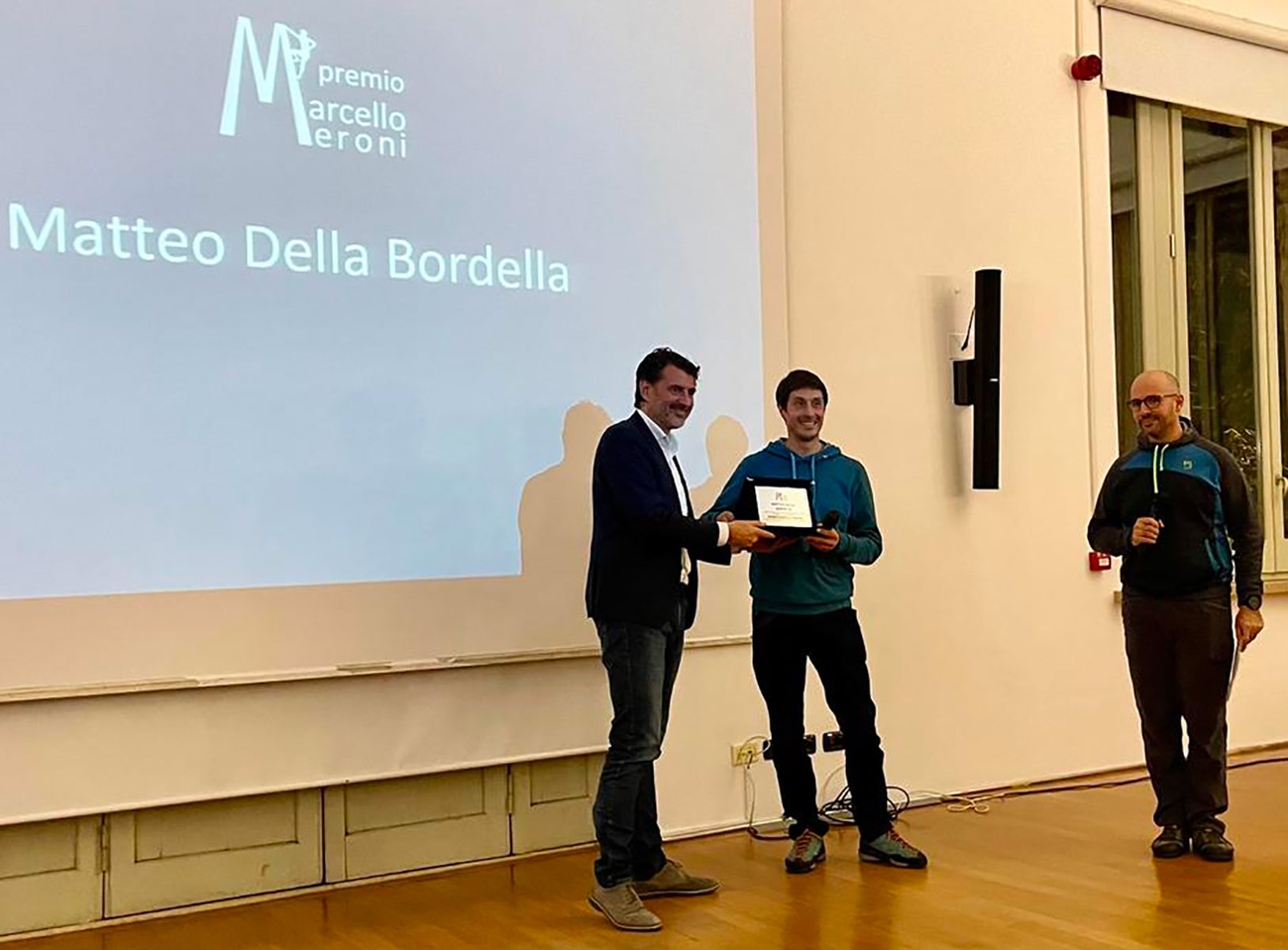 Matteo Della Bordella, premio Marcello Meroni,